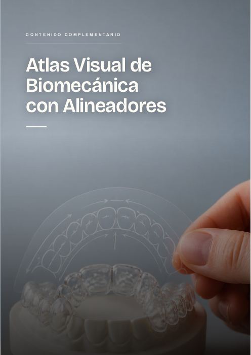 Portada del Atlas Visual de Biomecánica con Alineadores